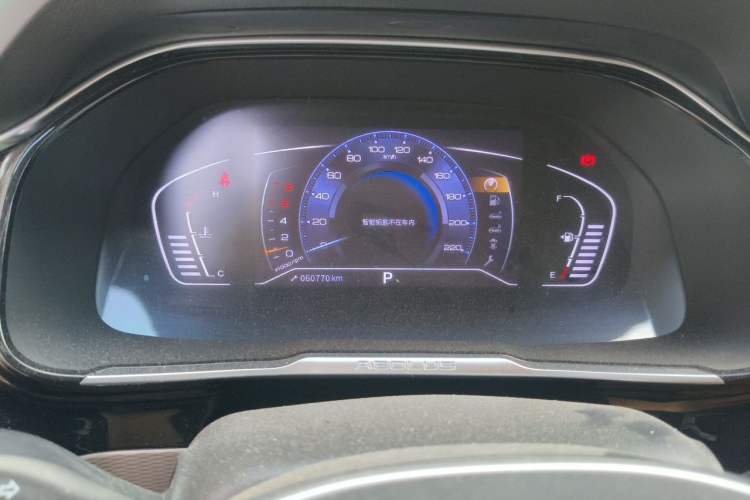 Used Dongfeng Aeolus AX7 2020 1.6T Automatic AI Pioneer Model China VI Standard Odometer Close Up