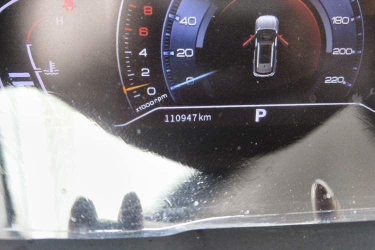 Used Dongfeng Aeolus AX7 2020 1.6T Automatic AI Navigation Model China VI Standard Odometer Close Up