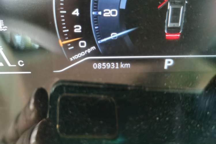 Used Dongfeng Aeolus AX7 2020 1.6T Automatic AI Navigation Model China VI Standard Odometer Close Up