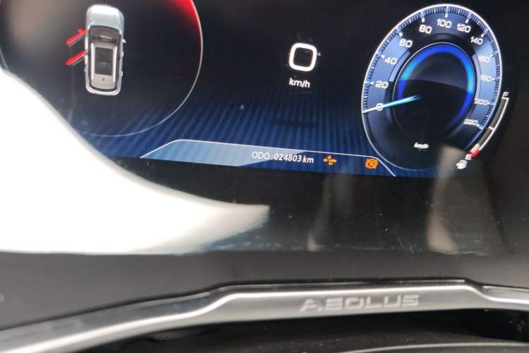 Used Dongfeng Aeolus AX7 2020 1.6T Automatic AI Flagship Version China VI Standard Odometer Close Up