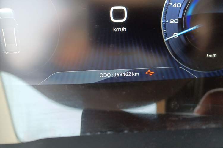 Used Dongfeng Aeolus AX7 2020 1.6T Automatic AI Flagship Version China VI Standard Odometer Close Up