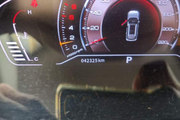 Used Dongfeng Aeolus AX7 2020 1.6T Automatic AI Navigation Model China VI Standard Odometer Close Up