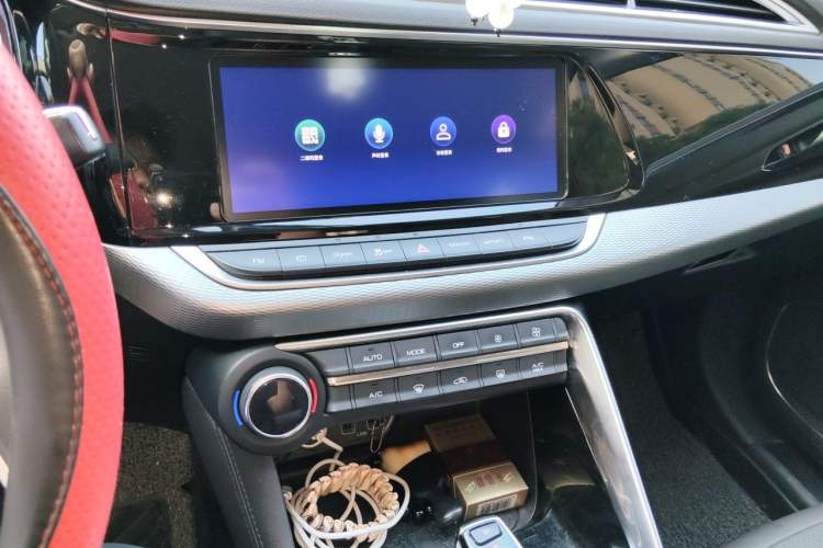 Used Dongfeng Aeolus AX7 2020 1.6T Automatic AI Flagship Version China VI Standard Audio And AC Panel
