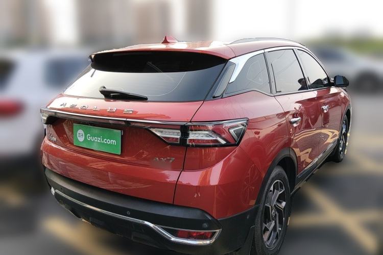Used Dongfeng Aeolus AX7 2020 1.6T Automatic AI Flagship Version China VI Standard Rear Right 45 Deg