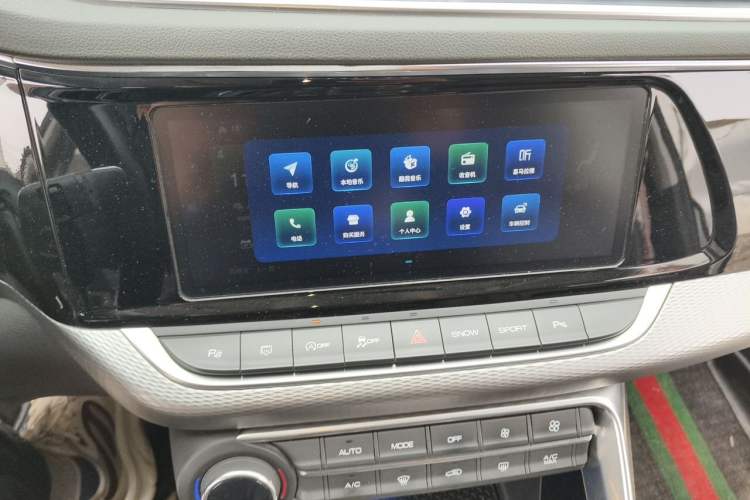 Used Dongfeng Aeolus AX7 2020 1.6T Automatic AI Flagship Version China VI Standard Audio And AC Panel