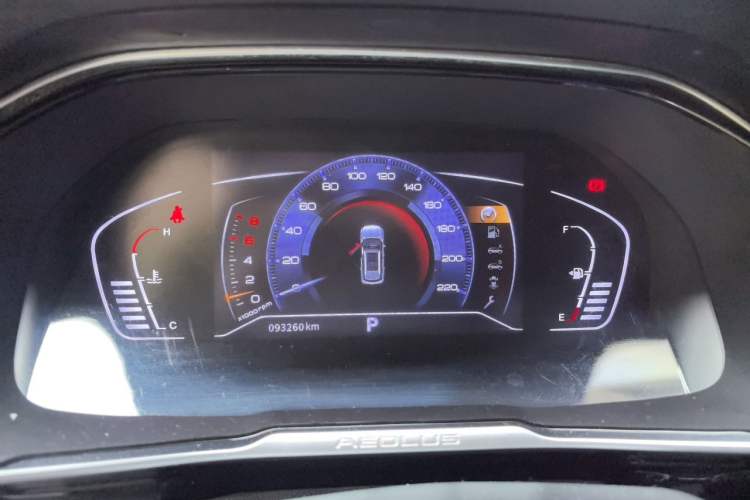 Used Dongfeng Aeolus AX7 2020 1.6T Automatic AI Navigation Model China VI Standard Instrument Cluster