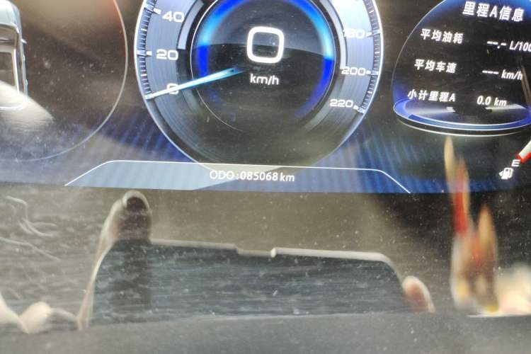 Used Dongfeng Aeolus AX7 2020 1.6T Automatic AI Navigation Model China VI Standard Odometer Close Up