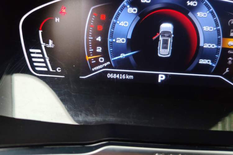 Used Dongfeng Aeolus AX7 2020 1.6T Automatic AI Navigation Model China VI Standard Odometer Close Up