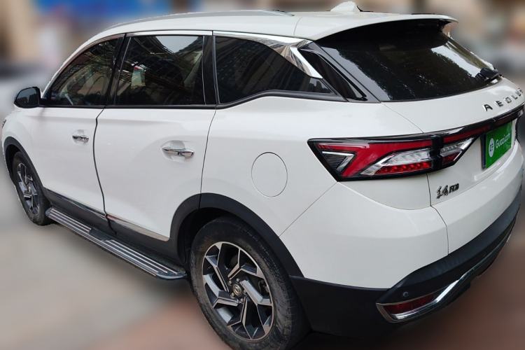 Used Dongfeng Aeolus AX7 2020 1.6T Automatic AI Navigation Model China VI Standard Rear Left 45 Deg