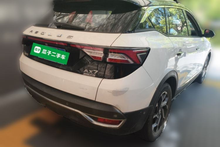 Used Dongfeng Aeolus AX7 2020 1.6T Automatic AI Flagship Version China VI Standard Rear Right 45 Deg