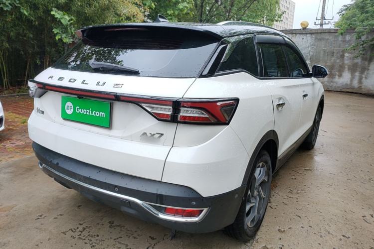 Used Dongfeng Aeolus AX7 2020 1.6T Automatic AI Flagship Version China VI Standard Rear Right 45 Deg