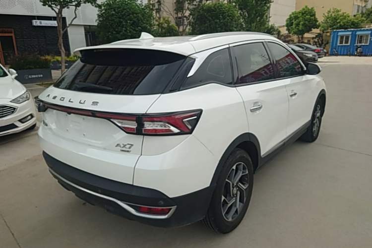 Used Dongfeng Aeolus AX7 2020 1.6T Automatic AI Pioneer Model China V Standard Rear Right 45 Deg