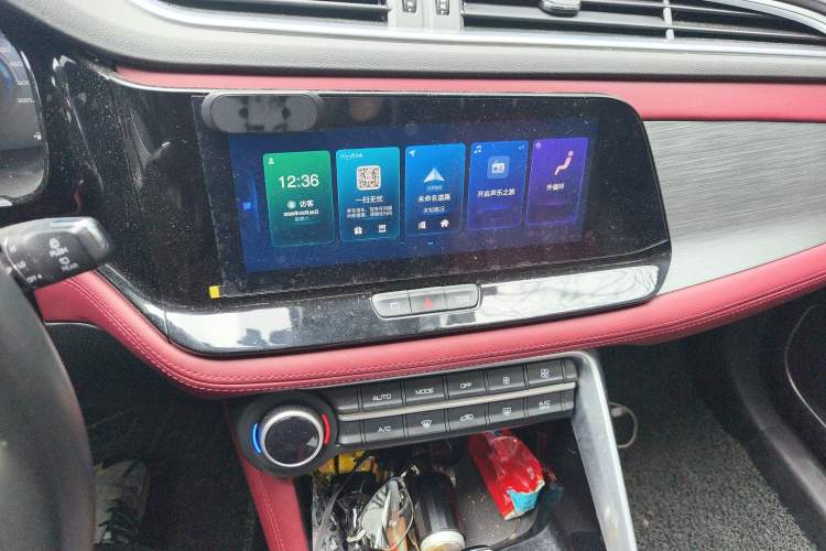 Used Dongfeng Aeolus AX7 2021 PRO 1.6T Automatic Intelligent Driving Edition Audio And AC Panel