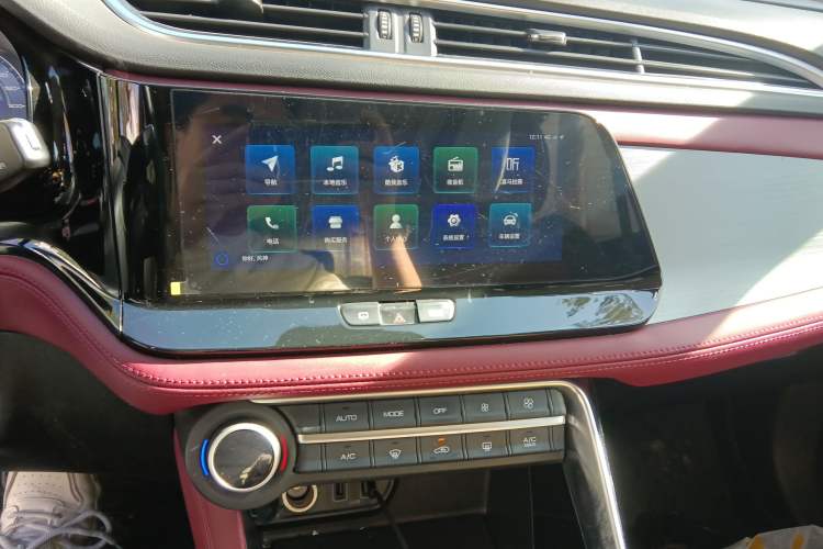 Used Dongfeng Aeolus AX7 2021 PRO 1.6T Automatic Smart Edition Audio And AC Panel