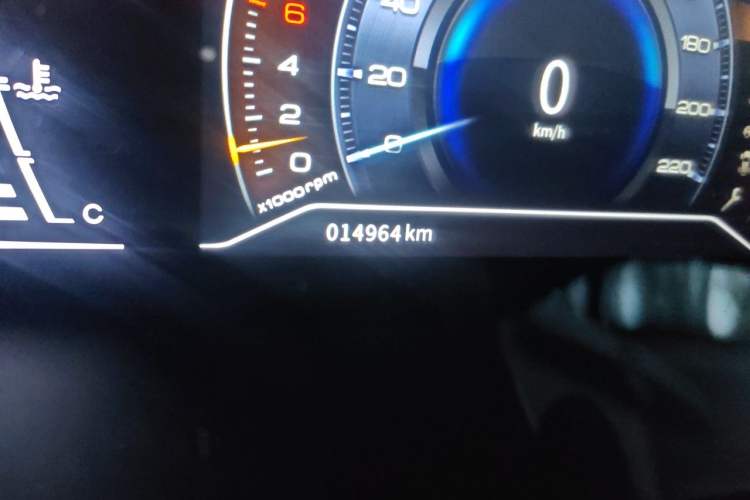 Used Dongfeng Aeolus AX7 2021 1.5T Manual ZhiXiang Edition Odometer Close Up