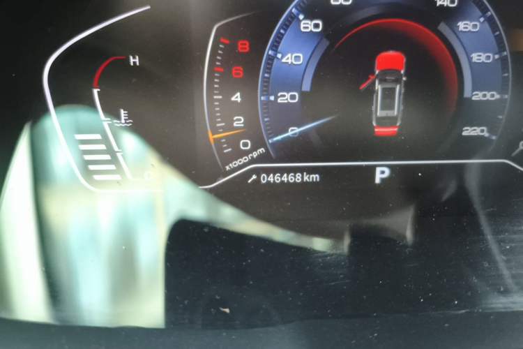 Used Dongfeng Aeolus AX7 2021 1.6T Automatic Zhiyue Edition Odometer Close Up