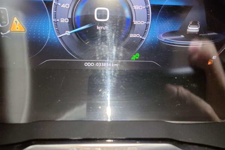 Used Dongfeng Aeolus AX7 2021 PRO 1.6T Automatic Intelligent Driving Edition Odometer Close Up
