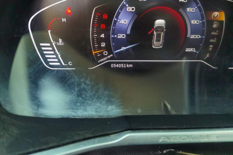 Used Dongfeng Aeolus AX7 2021 1.5T Manual ZhiXiang Edition Odometer Close Up