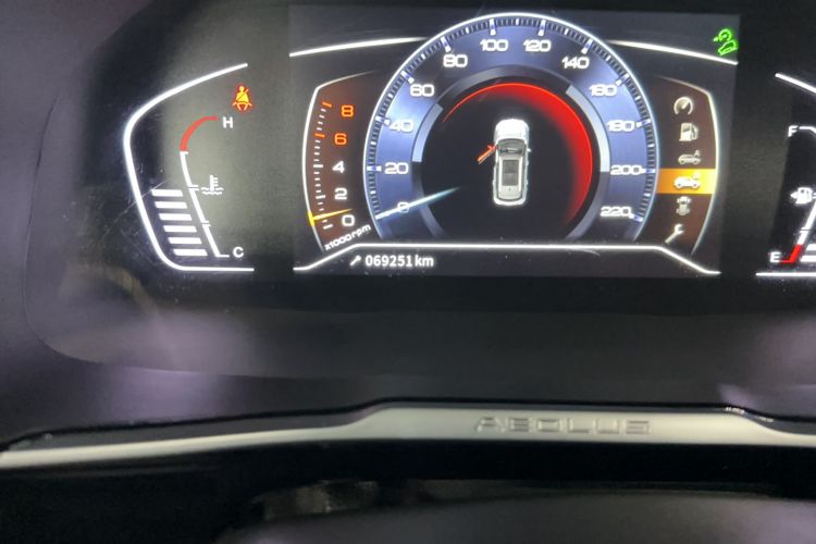 Used Dongfeng Aeolus AX7 2021 1.5T Manual ZhiXiang Edition Odometer Close Up
