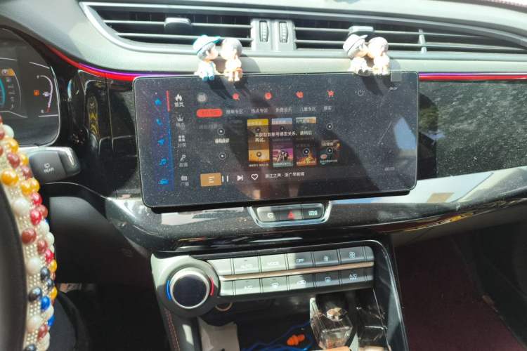 Used Dongfeng Aeolus AX7 2022 Mach Edition 1.5T DCT DF31 Audio And AC Panel