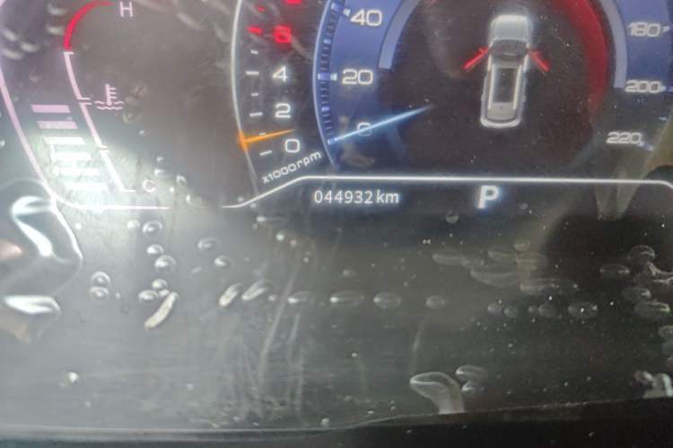 Used Dongfeng Aeolus AX7 2022 Mach Edition 1.5T DCT DF31 Odometer Close Up