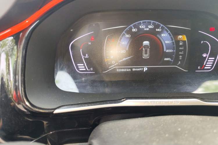 Used Dongfeng Aeolus AX7 2022 Mach Edition 1.5T DCT DF31 Odometer Close Up