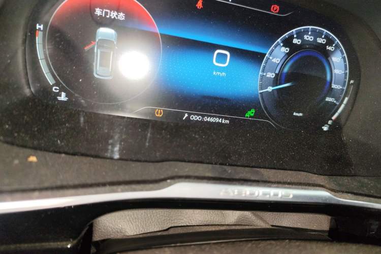 Used Dongfeng Aeolus AX7 2022 Mach Edition 1.5T DCT DF51 Odometer Close Up
