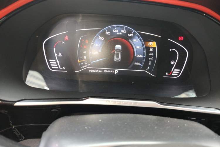Used Dongfeng Aeolus AX7 2022 Mach Edition 1.5T DCT DF31 Odometer Close Up