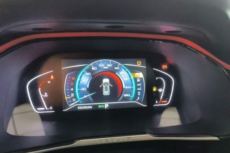 Used Dongfeng Aeolus AX7 2022 Mach Edition 1.5T DCT DF41 Odometer Close Up