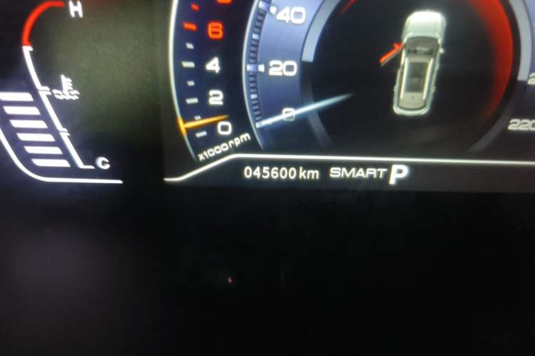 Used Dongfeng Aeolus AX7 2022 Mach Edition 1.5T DCT DF41 Odometer Close Up