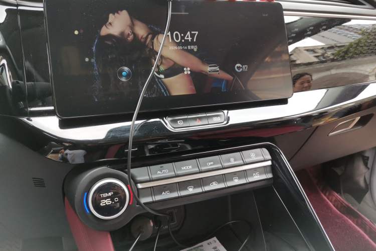 Used Dongfeng Aeolus AX7 2022 Mach Edition 1.5T DCT DF41 Audio And AC Panel