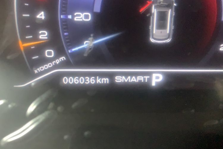 Used Dongfeng Aeolus AX7 2022 Mach Edition 1.5T DCT DF31 Odometer Close Up
