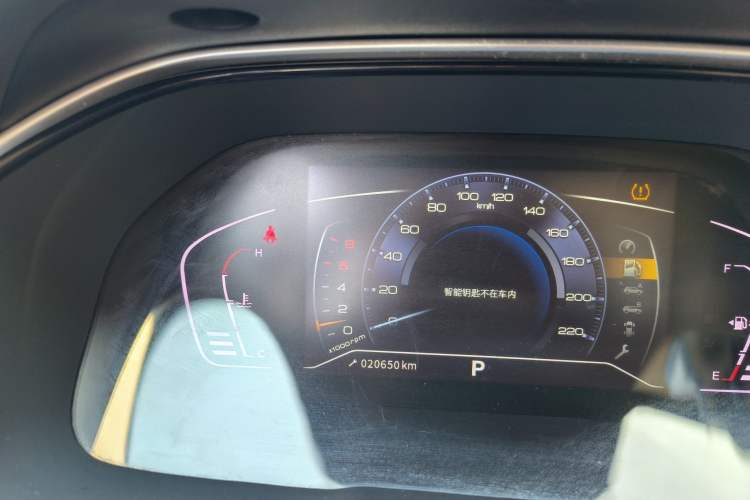Used Dongfeng Aeolus AX7 2022 Mach Edition 1.5T DCT DF31 Odometer Close Up