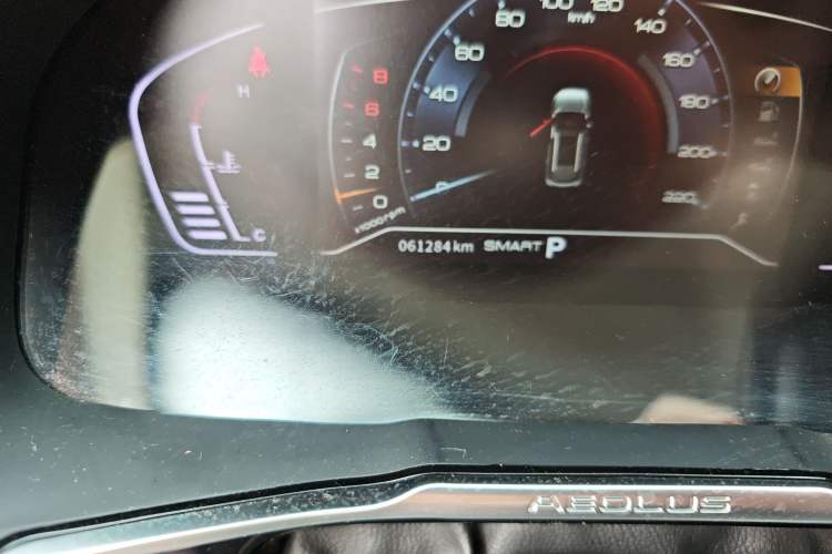 Used Dongfeng Aeolus AX7 2022 Mach Edition 1.5T DCT DF31 Odometer Close Up