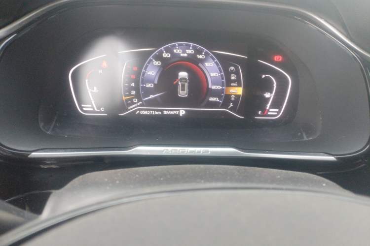 Used Dongfeng Aeolus AX7 2022 Mach Edition 1.5T DCT DF41 Odometer Close Up