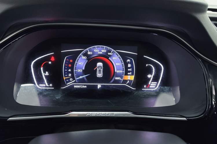 Used Dongfeng Aeolus AX7 2022 Mach Edition 1.5T DCT DF41 Odometer Close Up