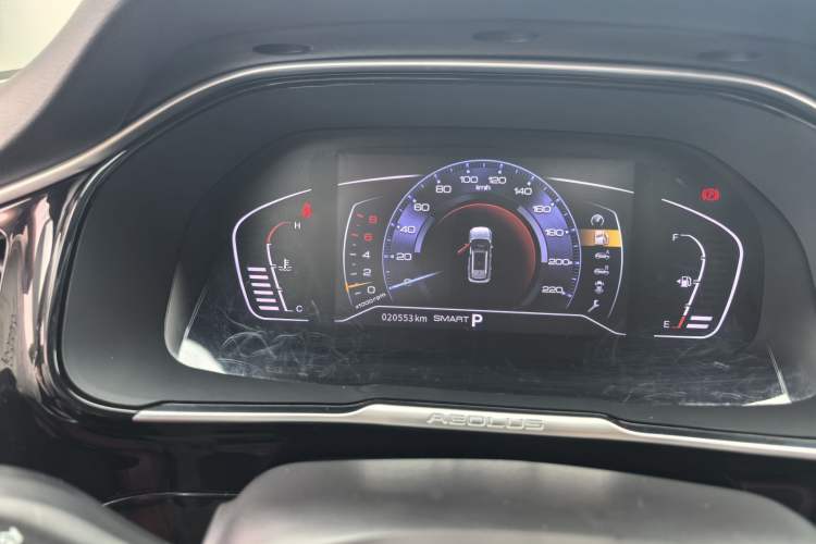 Used Dongfeng Aeolus AX7 2022 Mach Edition 1.5T DCT DF41 Odometer Close Up