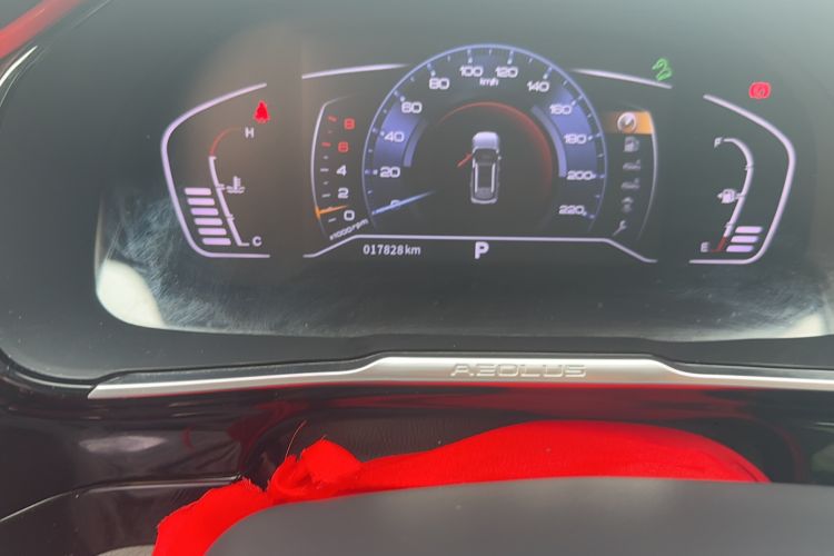 Used Dongfeng Aeolus AX7 2023 Mach Edition 1.5T DCT DF41 Odometer Close Up