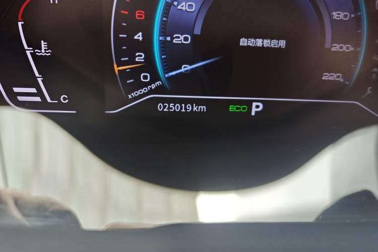 Used Dongfeng Aeolus AX7 2023 Mach Edition 1.5T DCT Champion Legend Version Odometer Close Up