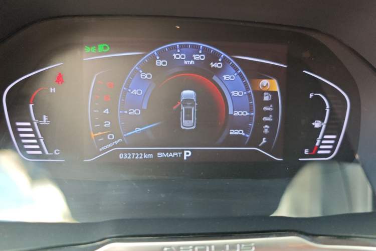Used Dongfeng Aeolus AX7 2023 Mach Edition 1.5T DCT DF31 Odometer Close Up