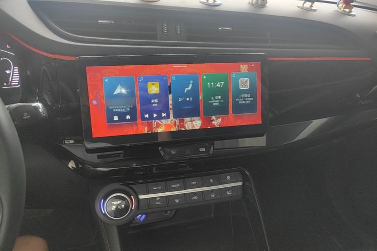 Used Dongfeng Aeolus AX7 2023 Mach Edition 1.5T DCT DF41 Audio And AC Panel