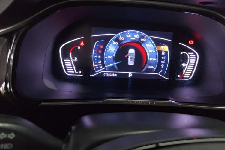 Used Dongfeng Aeolus AX7 2023 Mach Edition 1.5T DCT DF31 Odometer Close Up