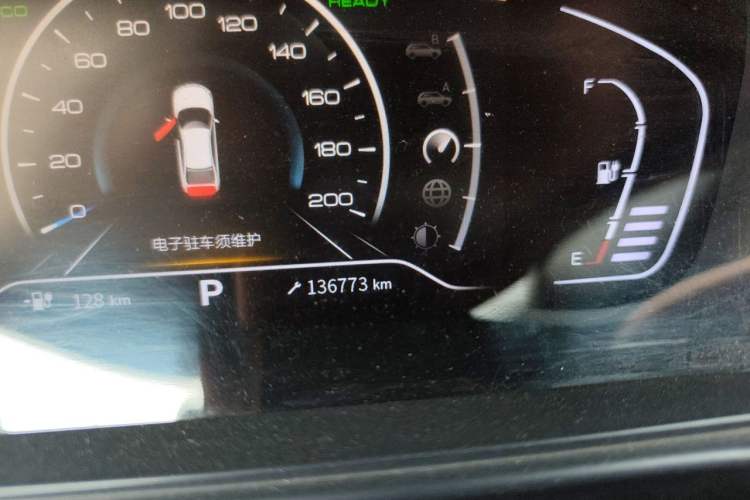 Used Dongfeng Aeolus E70 2018 Super-Enjoyment Edition Odometer Close Up