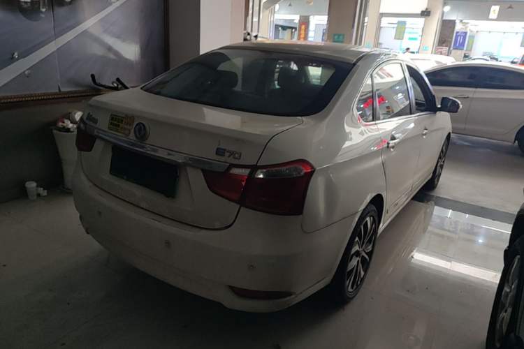 Used Dongfeng Aeolus E70 2018 Super-Intelligent Edition Rear Right 45 Deg