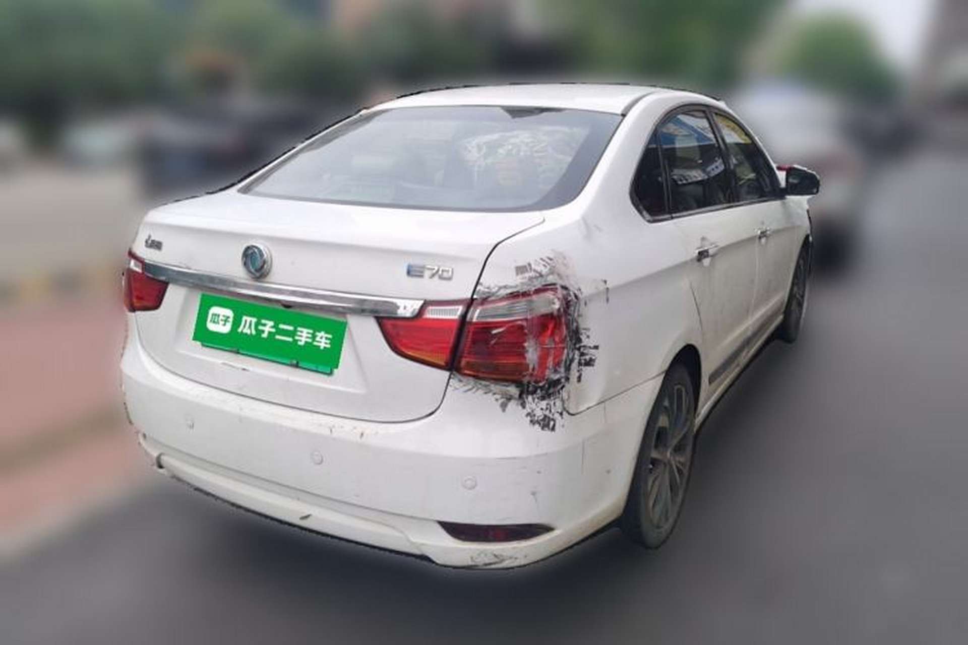Used Dongfeng Aeolus E70 2018 Super-Enjoyment Edition Rear Right 45 Deg
