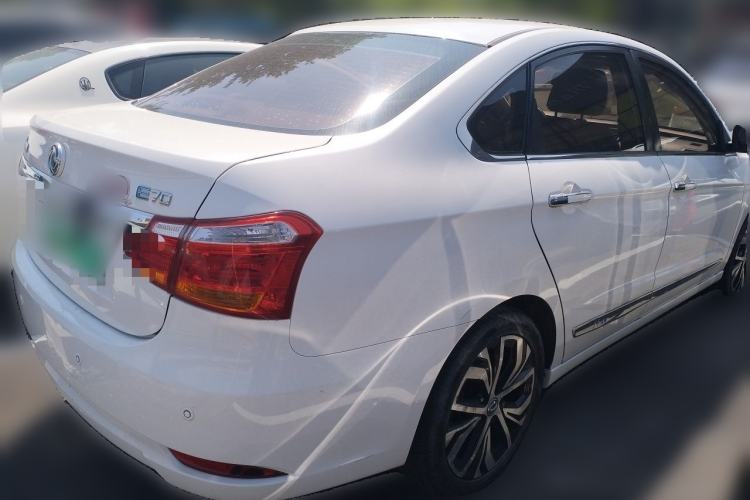 Used Dongfeng Aeolus E70 2018 Super-Intelligent Edition Rear Right 45 Deg