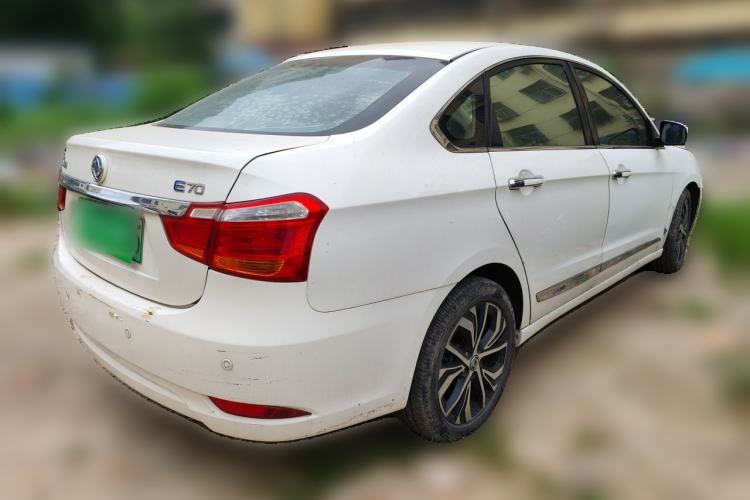 Used Dongfeng Aeolus E70 2018 Super-Enjoyment Edition Rear Right 45 Deg