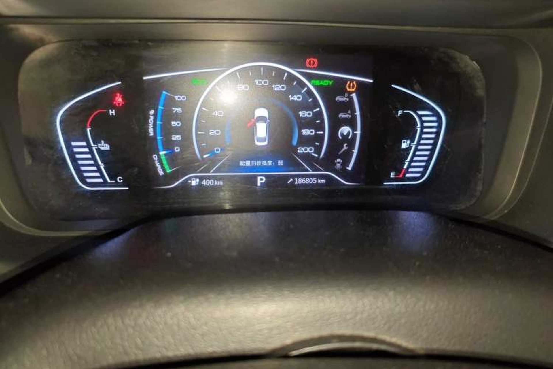 Used Dongfeng Aeolus E70 2019 500 Ultra-Comfort Edition Odometer Close Up
