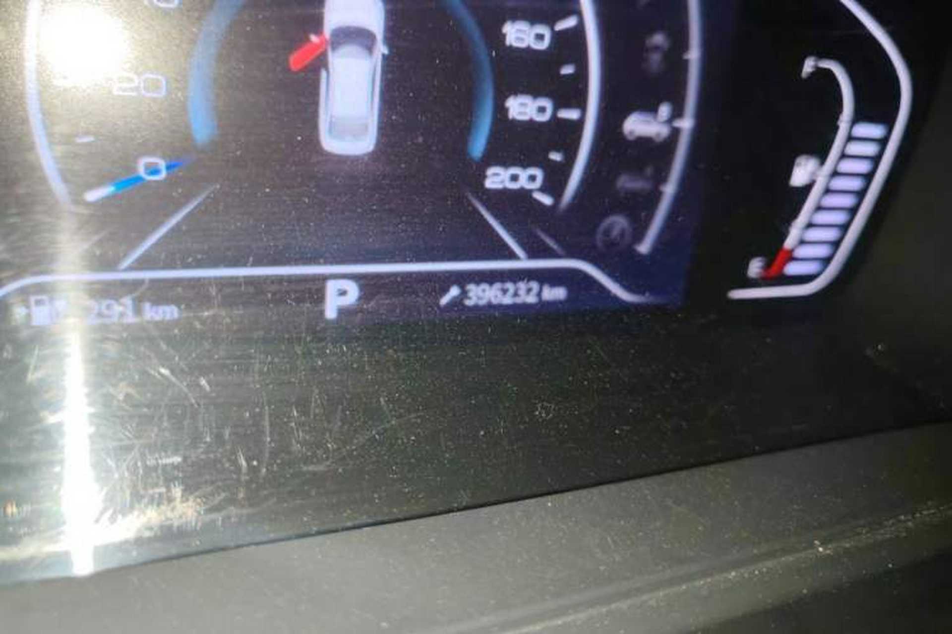 Used Dongfeng Aeolus E70 2019 500 Ultra-Comfort Edition Odometer Close Up