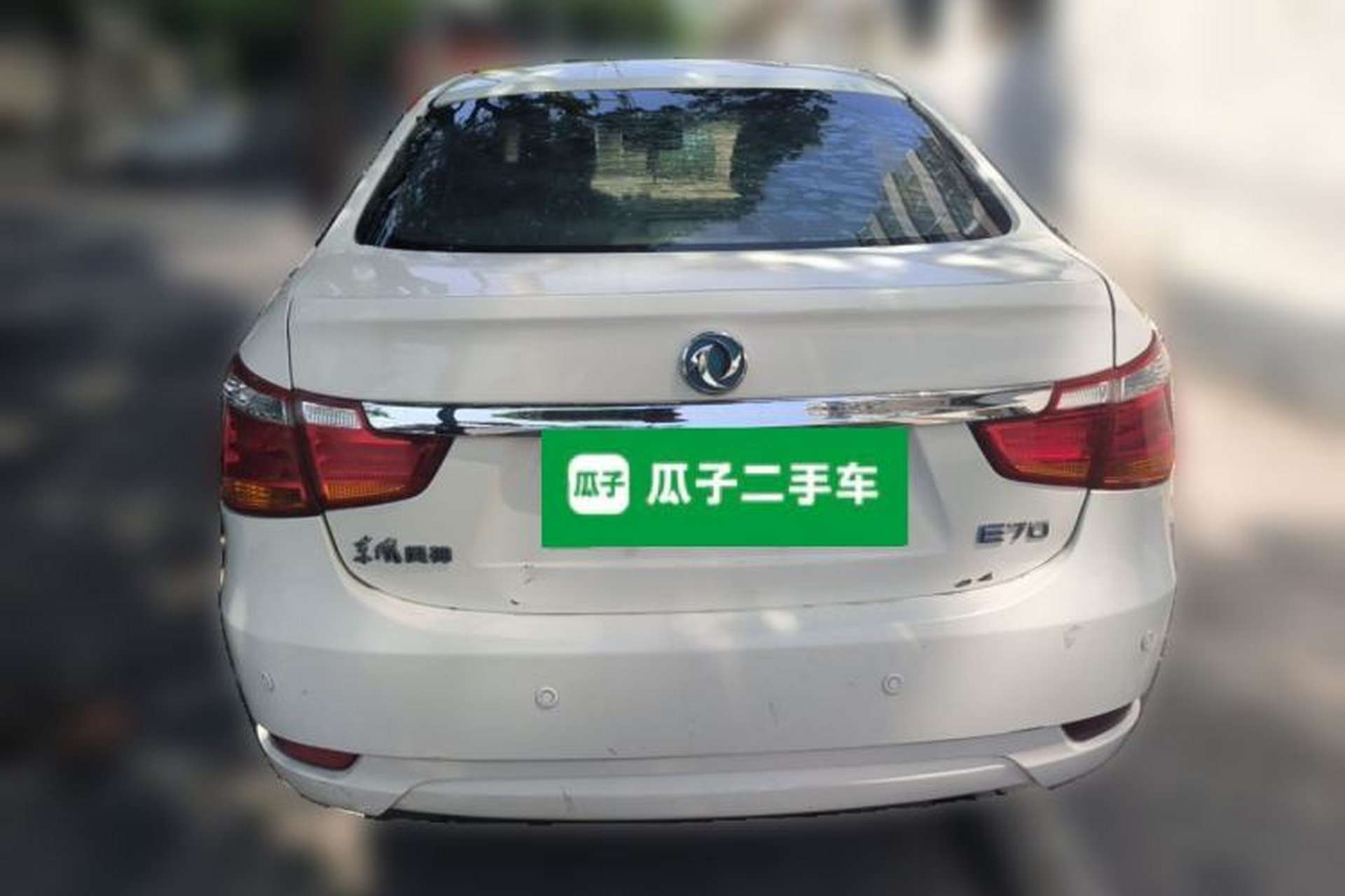 Used Dongfeng Aeolus E70 2019 500 Ultra-Comfort Edition Rear